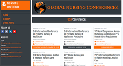 Desktop Screenshot of nursingconference.com