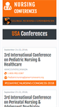 Mobile Screenshot of nursingconference.com